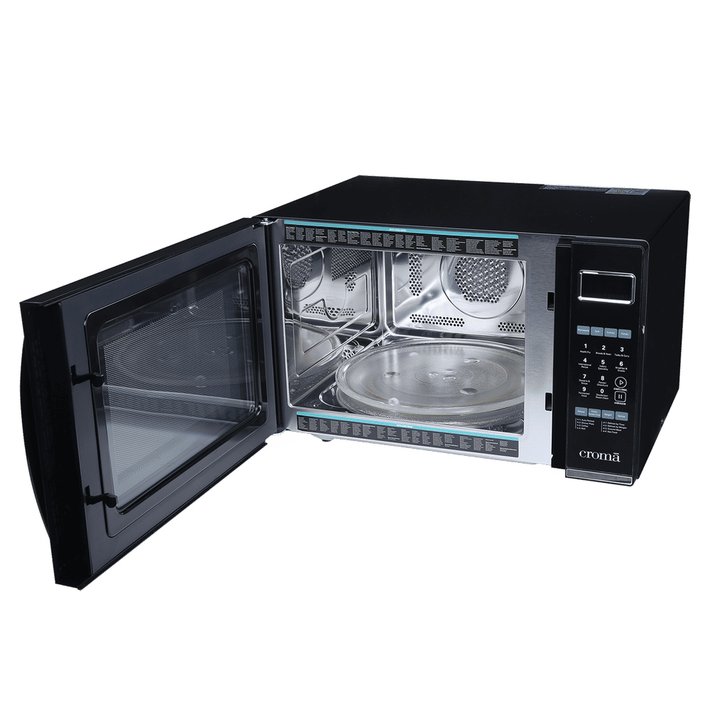 Buy Croma 30L Convection Microwave Oven with LED Display (Black) Online